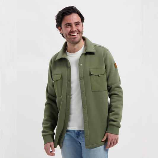 Luke Cardigan Men Green MV