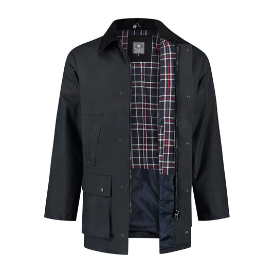 British Wax Jacket Navy CVO