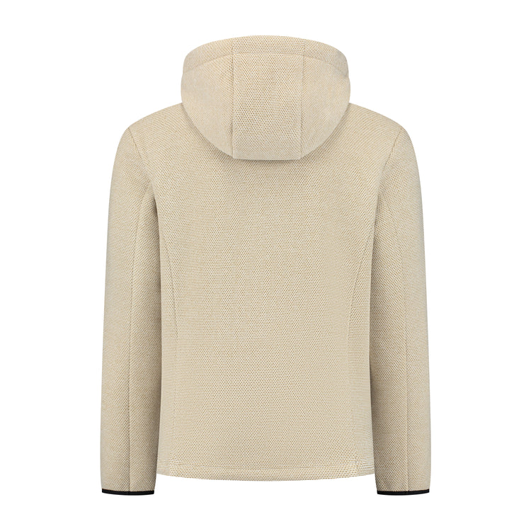 Lasse Cardigan Men Taupe B