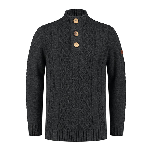 Jumper Falun Men Dark antracite F