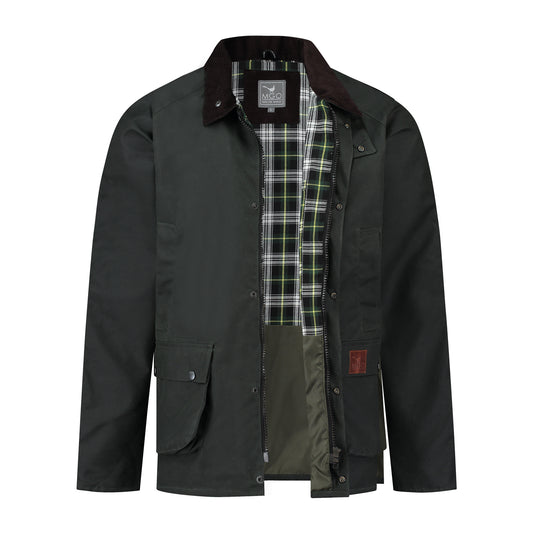 Boris Wax Jacket Olive CVO