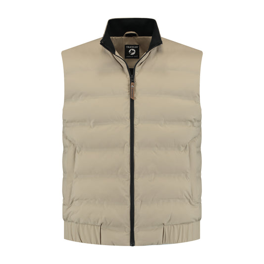 Magnus Bodywarmer Men Taupe F