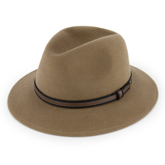 Wood Felt Hat Camel ACC1