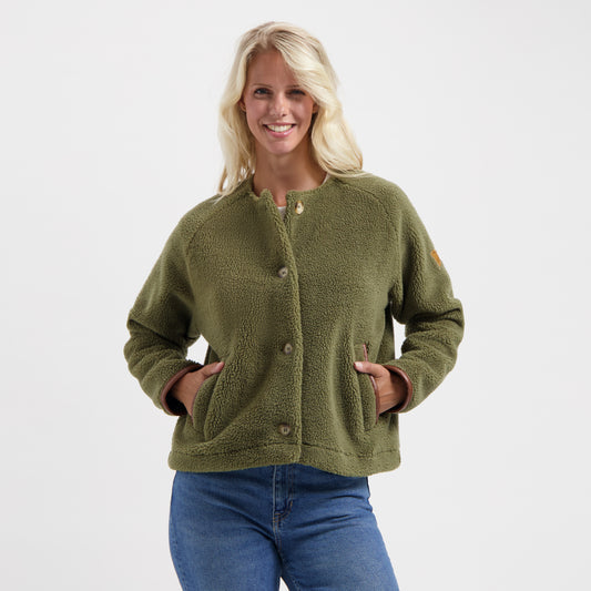 Laura Cardigan lady Green MV