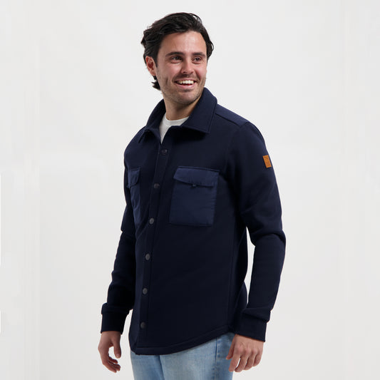 Luke Cardigan Men Navy MV