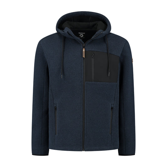 Lasse Cardigan Men Navy F