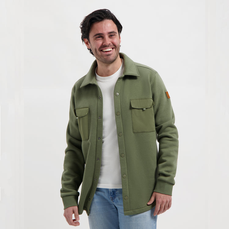 Luke Cardigan Men Green MV