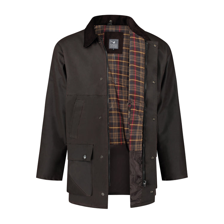 British Wax Jacket Brown CVO