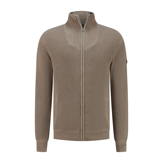 Cardigan Snowdon Men Sand F