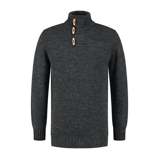 Jumper Orsa Men Dark antracite F