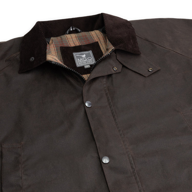 Boris Wax Jacket Brown DCB